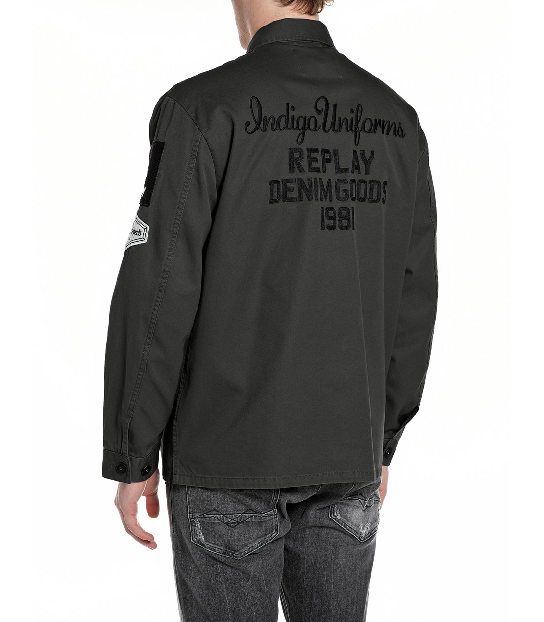 カスタムパッチアーミージャケット 詳細画像 ブラックボード 2